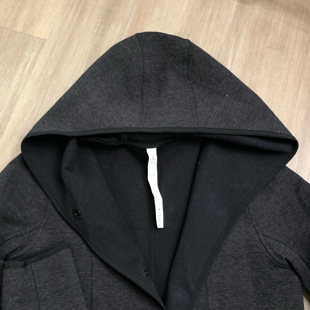 Lululemon Urban Horizons Jacket Heathered Core Black / Black - Picture 5 of 7